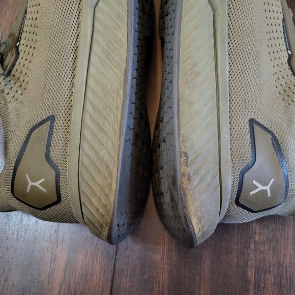 Flux Adapt Waterproof Runner Green Athletic Knit Sneakers Mens 8 / Womens 9.5 - Picture 12 of 16